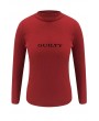 Lovely Casual Letter Printed Red T-shirt