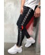 Lovely Casual Patchwork Black Jeans