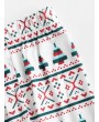 Christmas Geometric Tree Print Family Pajama Sets -  Dad Xl