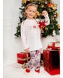 Long Sleeve Snowflake Print Matching Family Christmas Pajama -  Dad S