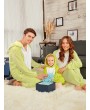 Frog Animal Onesie Matching Family Pajamas - Green Grass Kid 100