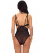 Sexy Backless One-piece Sexy Babydoll lingerie - Black 2xl