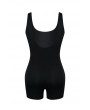 Lovely Casual Black One-piece Romper(With Elastic)