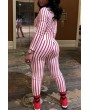 Lovely Trendy Striped Pink One-piece Jumpsuit