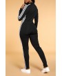 Lovely Trendy Striped Skinny Black One-piece Jumpsuit